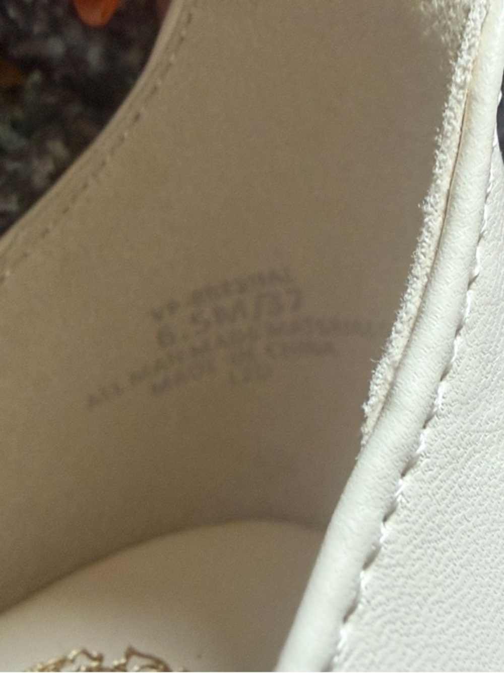 Vince Camuto Floral Espadrille Mules in Cream with Pink & Green Accents - Picture 6 of 6